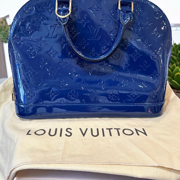Louis Vuitton Monogram Vernis ALMA PM - Big Blue - Picture 2 of 16